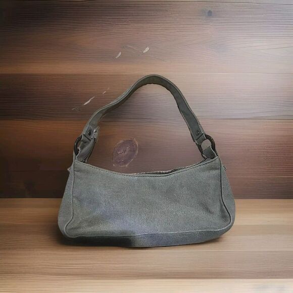 Dolcis Handbag Small Denim Green Orange - Picture 2 of 4